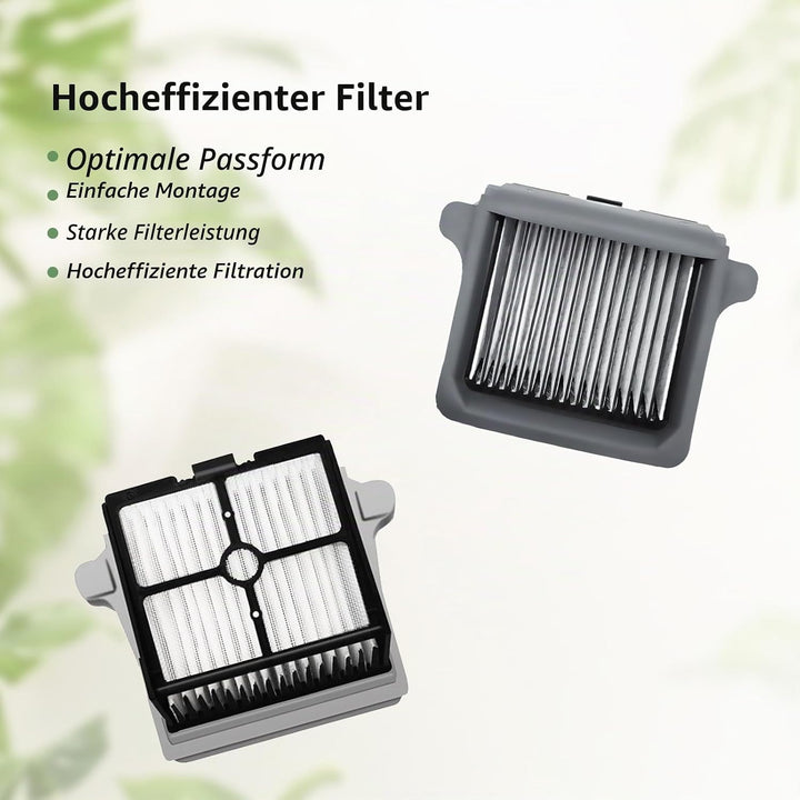 Ersatz bürstenrolle und HEPA-Filter für Tineco FLOOR ONE S7 Combo / S7 FlashDry/Switch S7 Nass und T