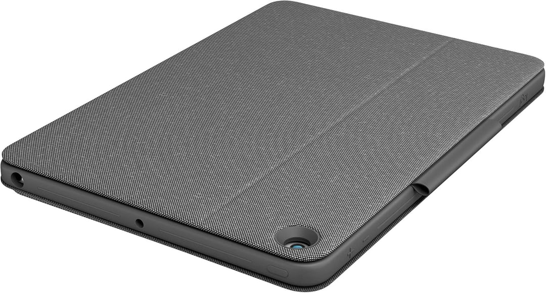 Logitech Combo Touch für iPad (7., 8. und 9. Generation) Schutzcase mit Präzisions-Trackpad, Noteboo