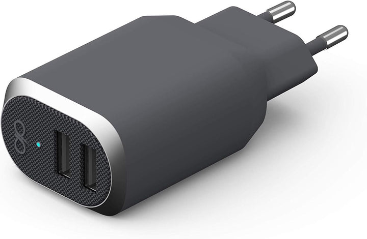 Force Power Bigben Connected Netzladegerät mit 2 USB-Ports, 4,8 A