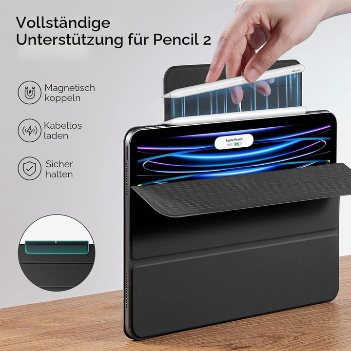ESR für iPad Pro 11 Zoll Hülle 2022/2021/2020 (4./3./2. Generation), Starke Magnetbefestigung, Trifo