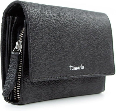 Tamaris Geldbörse TAS Amanda 50008 Damen Geldbörsen Uni black 100 Einheitsgrösse Black 100, Einheits