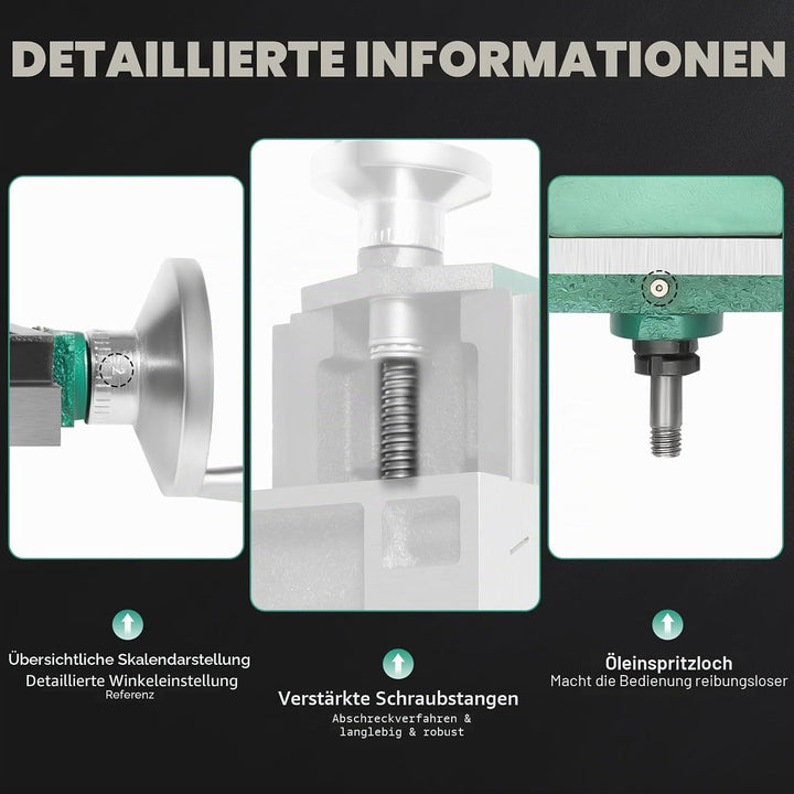 Mini-Fräsmaschine Arbeitstisch, Fräsen Arbeiten, Frästisch Arbeitstisch Maschine, Kreuztisch für all