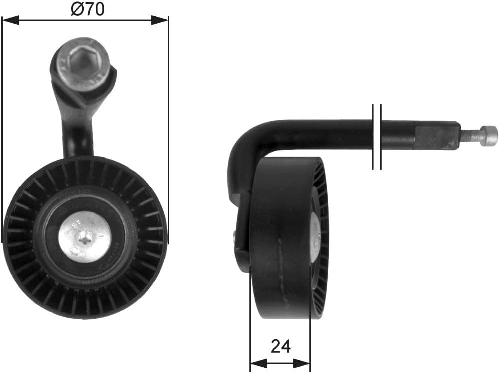 GATES DriveAlign Spannrolle T39020