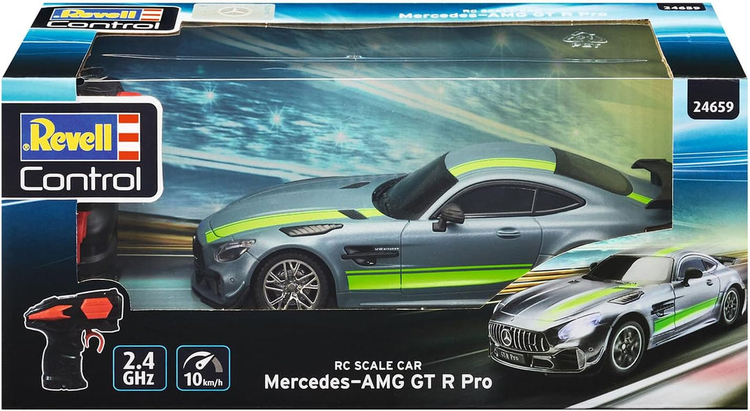 Revell Control Mercedes-AMG GT R PRO I Massstab 1:24 I Hochdetailliertes Design I LED-Frontbeleuchtu