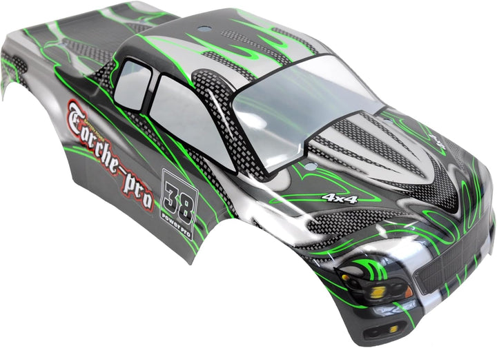 Amewi 22034 - Monstertruck Torche Pro Brushless 2,4 GHz M 1:10 RTR, farblich sortiert, Farbe nicht w