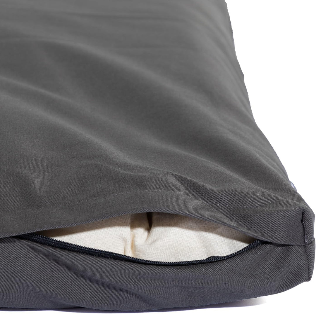 Bodhi Neu Meditationsmatte ZABUTON | ECO Serie | Klassische Yoga Matte mit abnehmbarem Bezug aus 100