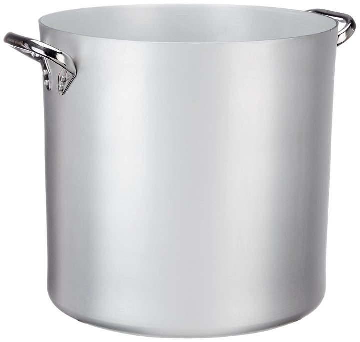 Pentole Agnelli ALMA10340 Hochtopf mit Zwei Griffen Edelstahl, professionelles Aluminium 3 mm, 46,5