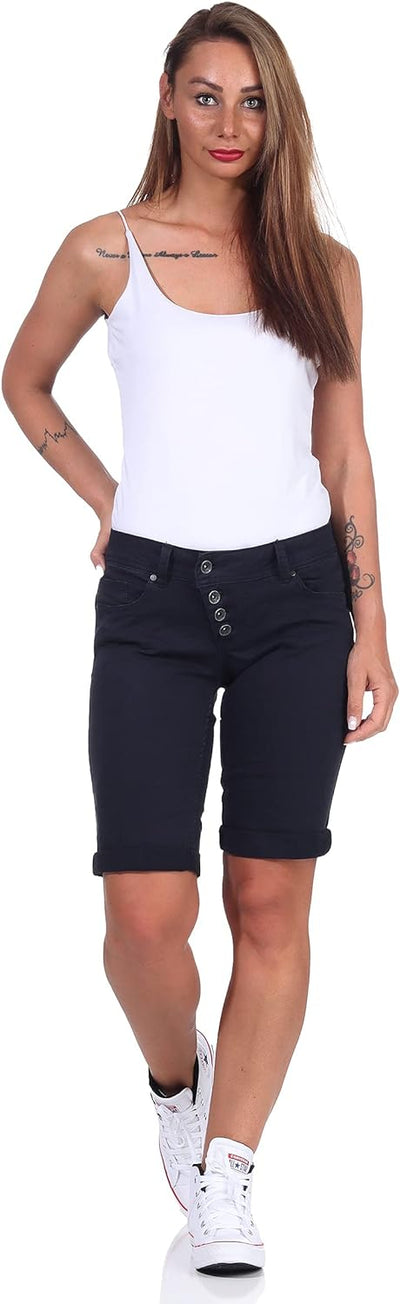 Buena Vista Malibu-Short Stretch Twill, dunkel-blau(darkblue), Gr. S