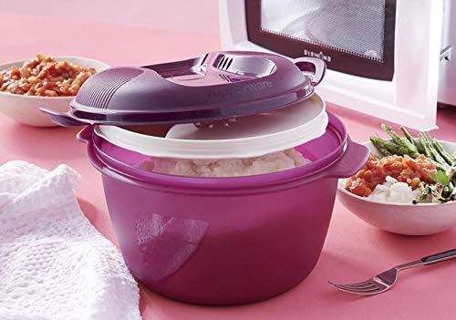 Mikrowellen-Reisbereiter, Dampfgarer, Pink