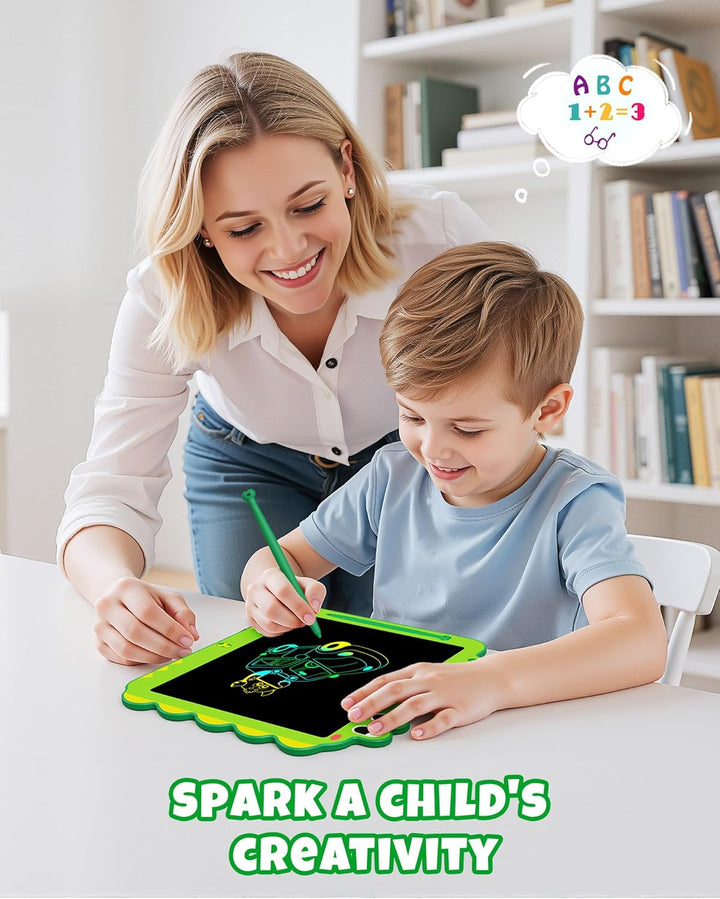 ORSEN LCD Schreibtafel Spielzeug ab 3 4 5 6 7 8 Jahre alt Junge Mädchen, 12-Zoll Bildschirm Zeichenb