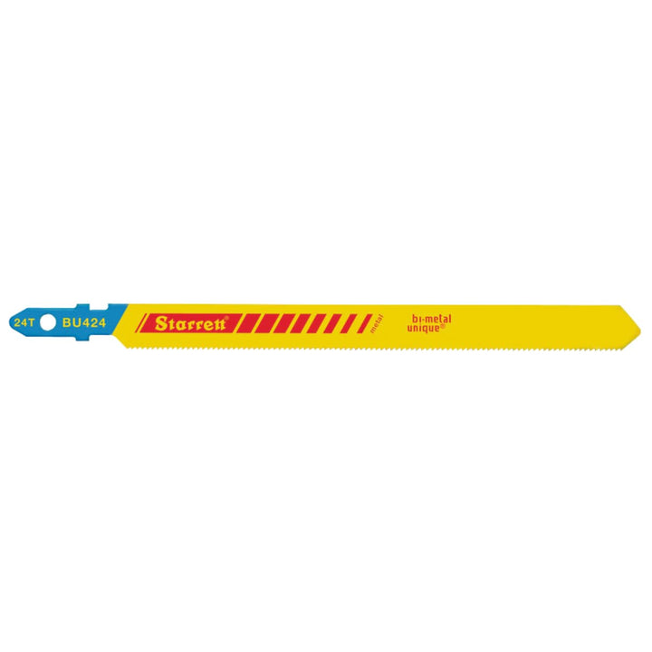 Starrett Metall-Stichsägeblätter - 5er-Pack - BU424-5 Bimetall-Sägeblatt-Set mit einheitlichem Schaf