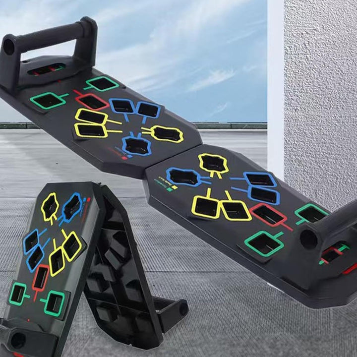 Push -up Challenge Board, Pushup Board Fitness | Professionelle faltbare Nicht-Schlupf-Übungsausrüst