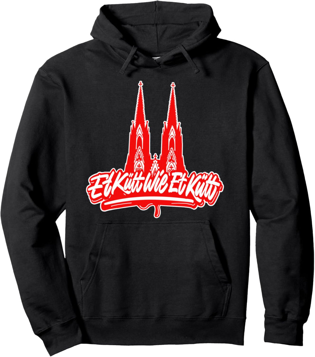 Köln Et Kütt Wie Et Kütt Kölsch Karneval Kölner Grundgesetz Pullover Hoodie