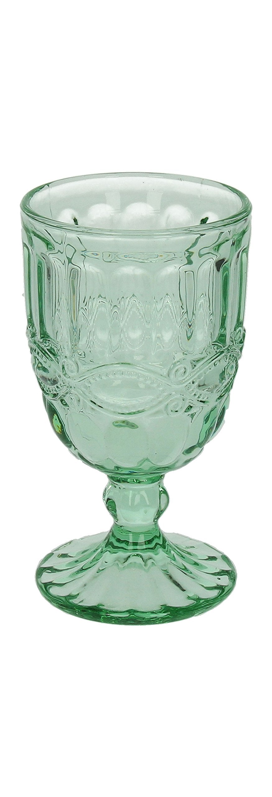 6er Set Weinkelch Solange, grün, 250 ml, mundgeblasen von TOGNANA