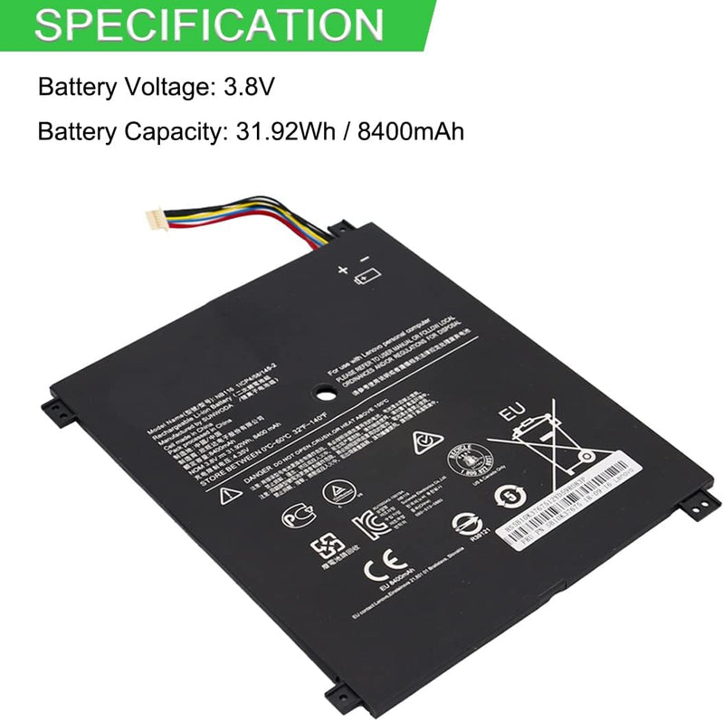 XITAIAN 3.8V 31.92Wh 8400mAh NB116 Ersatz Laptop Akku für Lenovo IdeaPad 100S-11IBY 100S-80 R2 100S