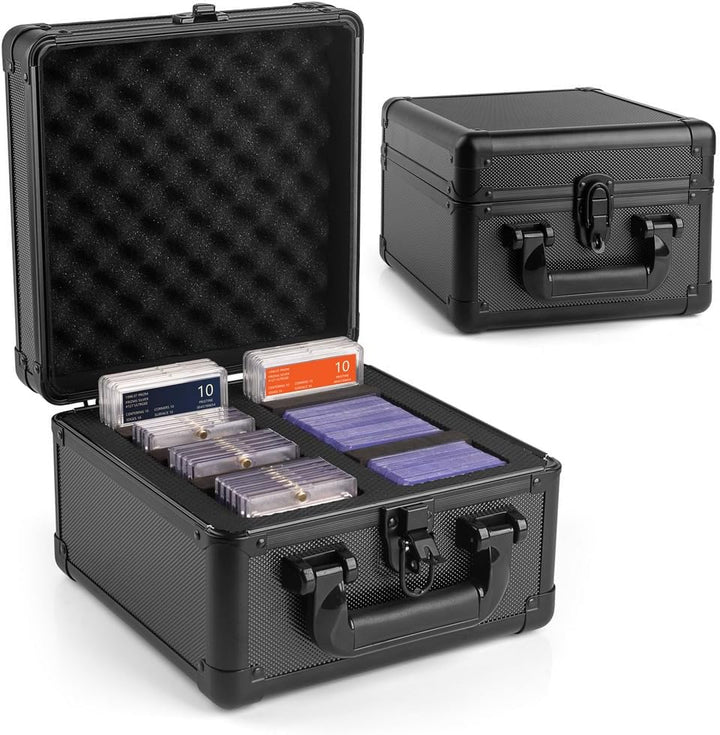 JoyHood Top Loader Aufbewahrungsbox, Graded Card Aufbewahrungsbox, PSA Card Case kompatibel mit Samm