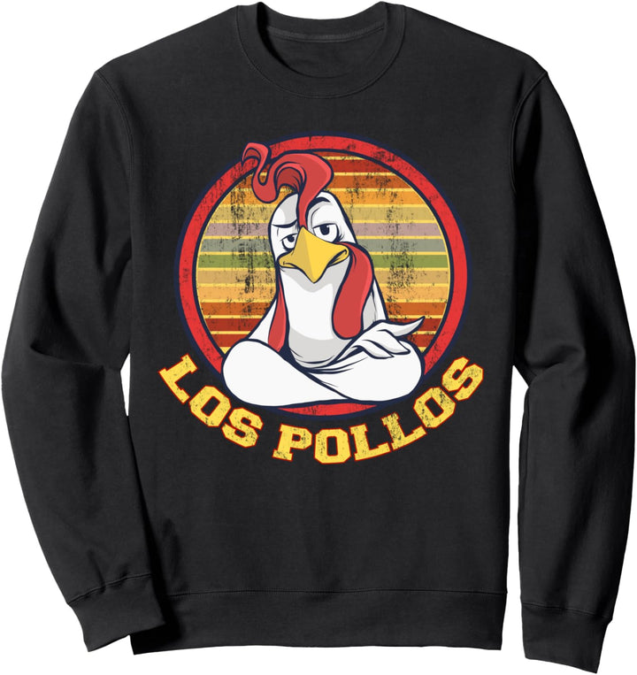 Los Pollos Huhn Retro Vintage Sweatshirt