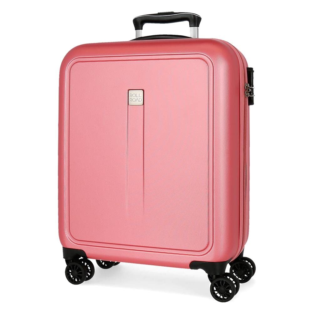 Roll Road Camboya Kabinentrolley, Rosa, 40 x 55 x 20 cm, Hartplastik, seitlich, 37 l, 2,78 kg, 4 Räd