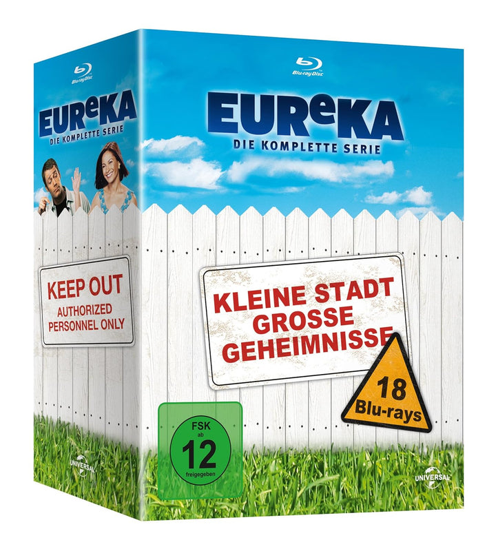 EUReKA: Kleine Stadt grosse Geheimnisse - Die komplette Serie [18 Blu-rays] [Blu-ray], Blu-ray