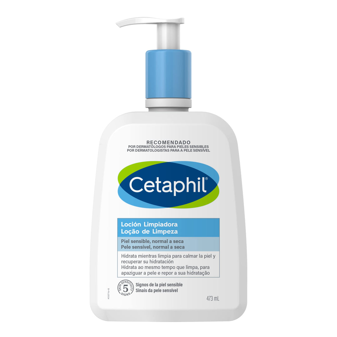 Cetaphil Locion Limpiadora 500 Ml Unparfümiert 473 ml (1er Pack), Unparfümiert 473 ml (1er Pack)