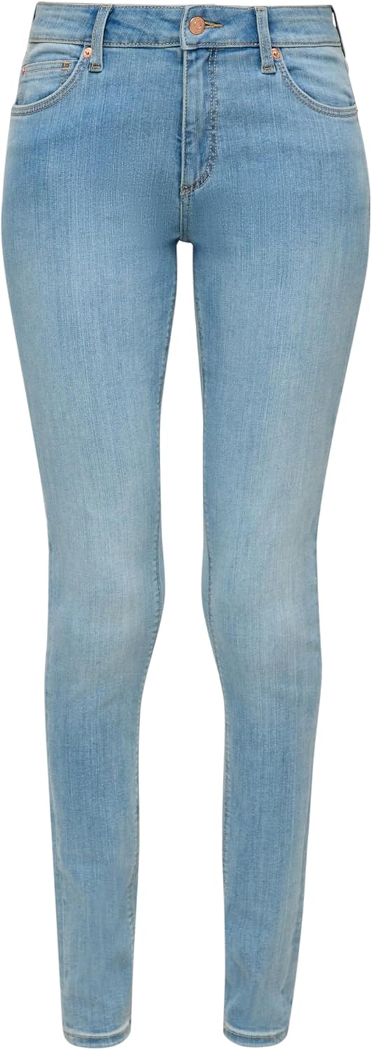 s.Oliver Damen Jeans-Hose, Sadie Skinny 34W / 32L Blau, 34W / 32L Blau