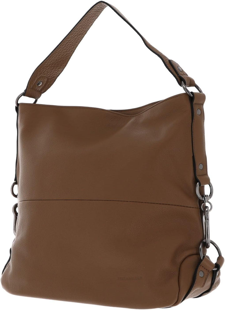 FREDsBRUDER Sha Na Na Schultertasche Leder 39 cm Iced Coffee, Iced Coffee