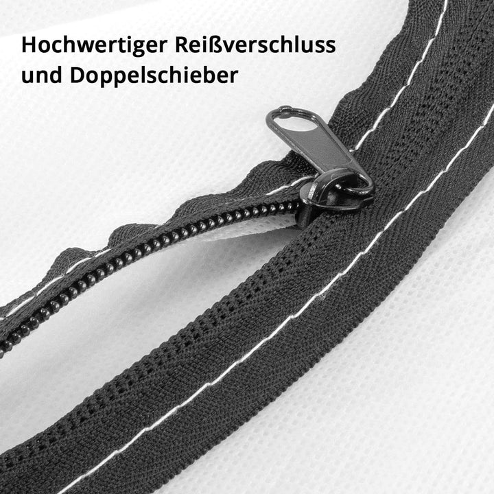 STAHLWERK Staubschutztür 3er Set C-Form Staubtür/Schmutzschleuse/Staubvorhang mit integriertem Reiss
