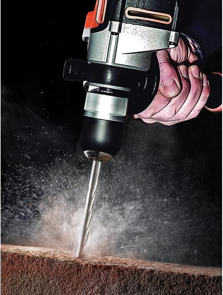 WORX WX328 Schlagbohrmaschine 800W - exaktes Bohren in Holz, Beton & Stahl - einfacher Werkzeugwechs