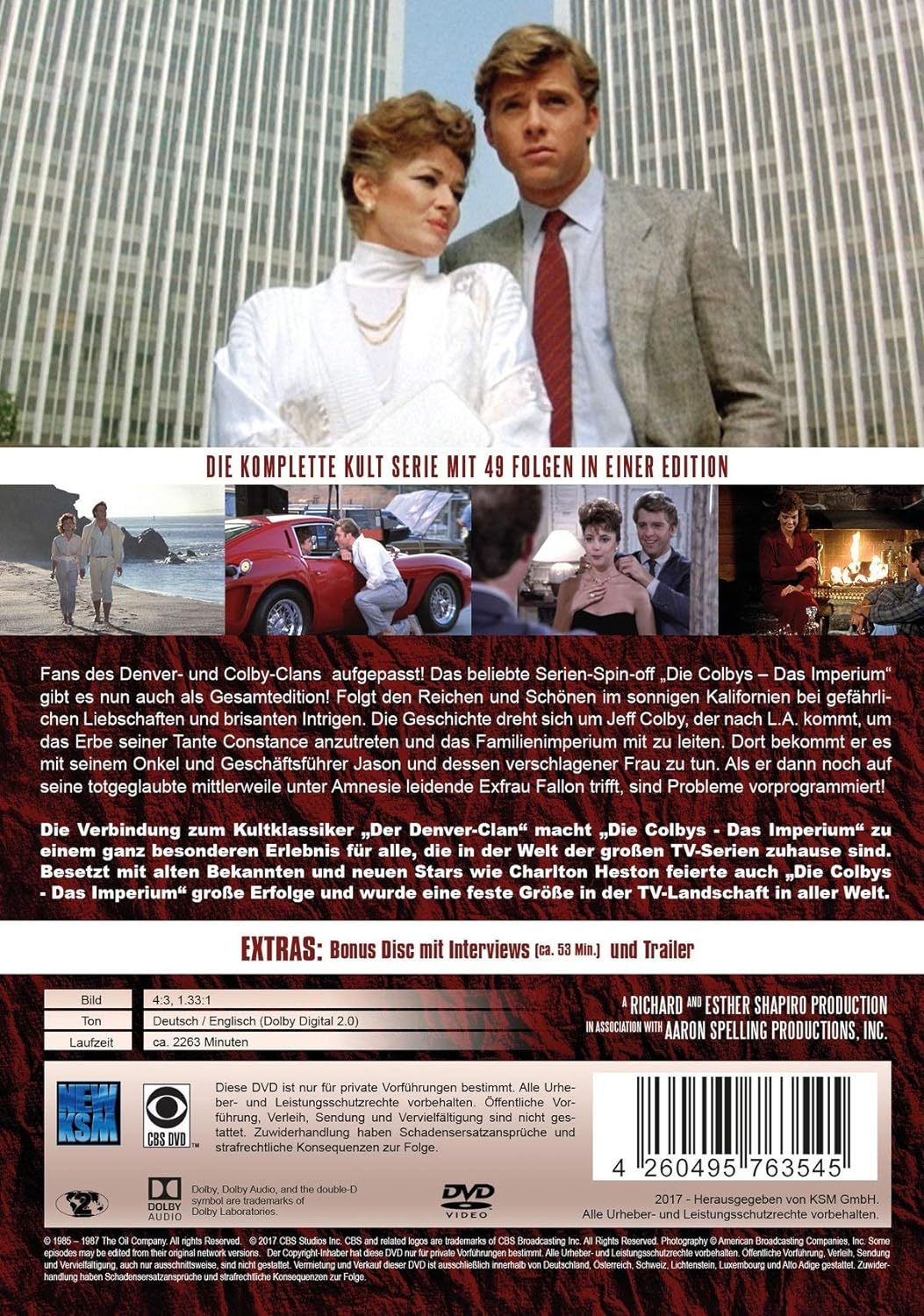 Die Colbys - Das Imperium - Die komplette Serie + Bonus-DVD, DVD