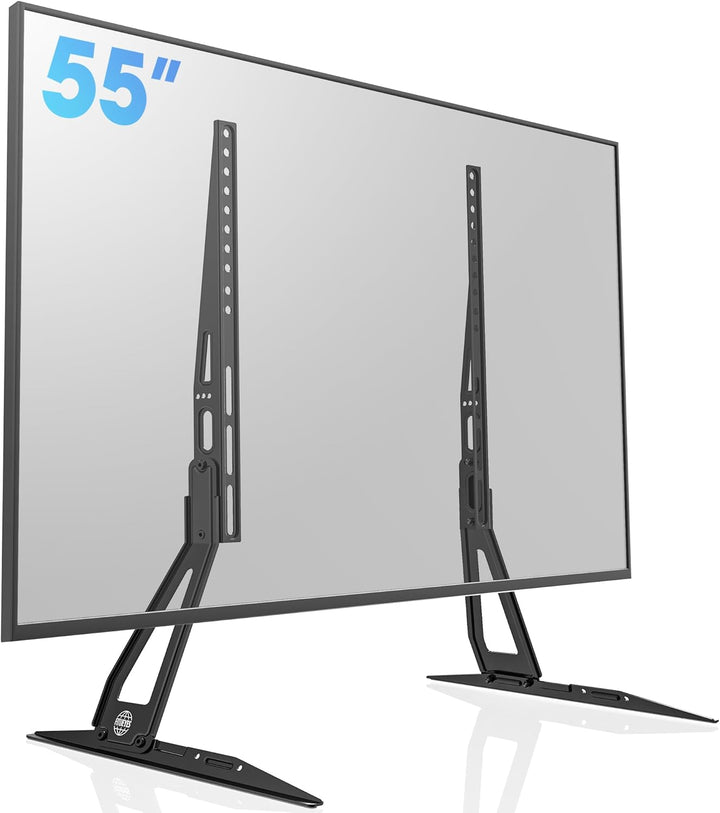 FITUEYES Universal TV Standfüsse Fernseher TV Beine für 32 bis 55 Zoll LCD LED Flach&Curved TV Füsse