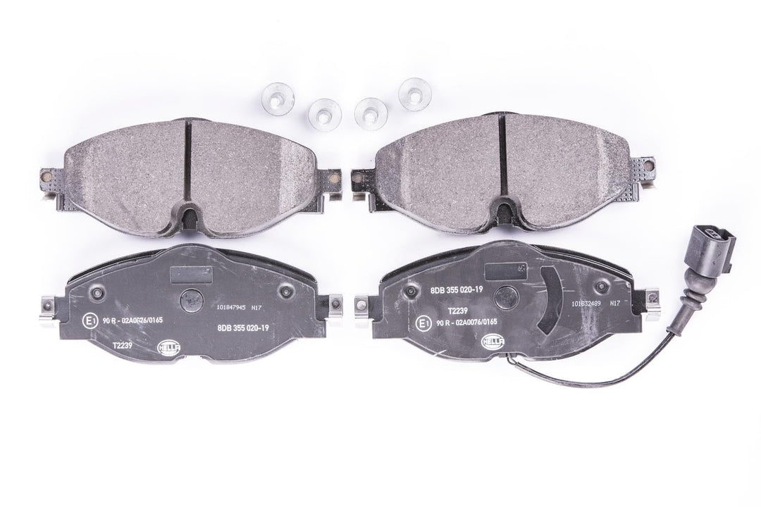 HELLA PAGID 8DB 355 020-191 Bremsbelagsatz - T2239 - Dicke/Stärke: 20.3mm - Bremssystem: TRW - inkl.
