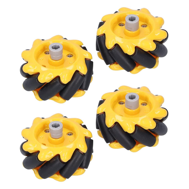 KIMISS Mecanum Wheel Smart, Teile Zubehör OmniDirectional Omnidirektionale Mecanum Roboterauto 8mm D