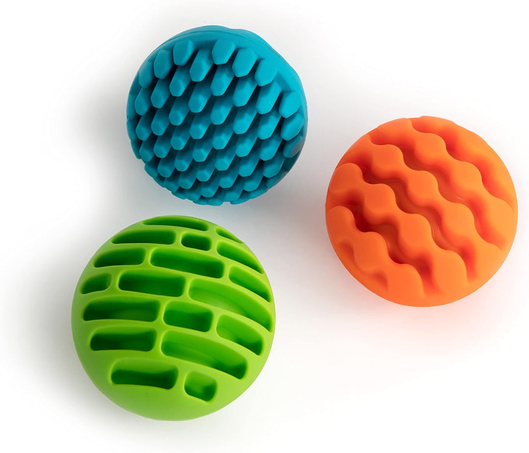 Fat Brain Toy Co FA161-1 Klangkugeln mit Struktur, 2.0000 Entdeckungsbälle, Entdeckungsbälle