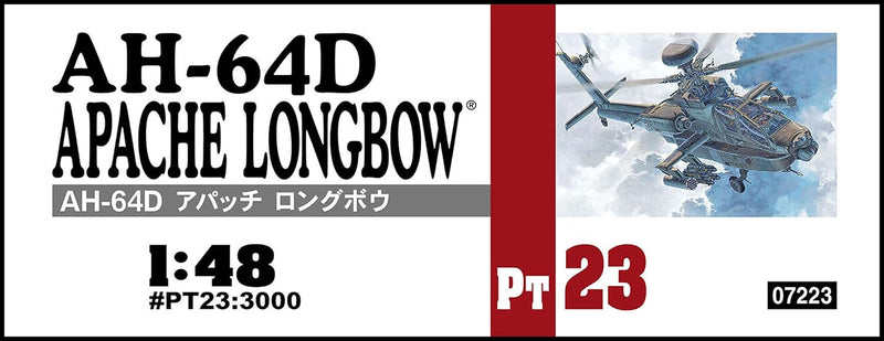 Hasegawa PT23 - AH-64D Apache Longbow U.S, Mittel