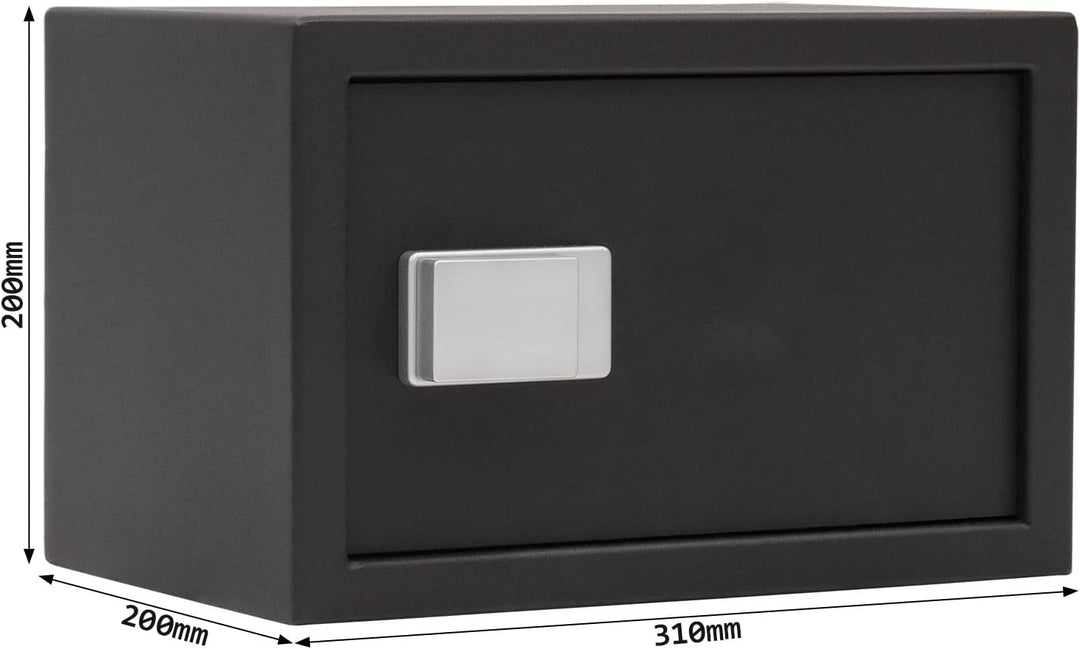 Rottner Möbeltresor Fifty BT Safe 1-Bluetoothschloss-anthrazit-inkl. Befestigungsmaterial-Stahl-BxH