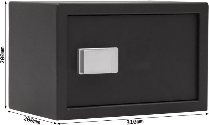Rottner Möbeltresor Fifty BT Safe 1-Bluetoothschloss-anthrazit-inkl. Befestigungsmaterial-Stahl-BxH
