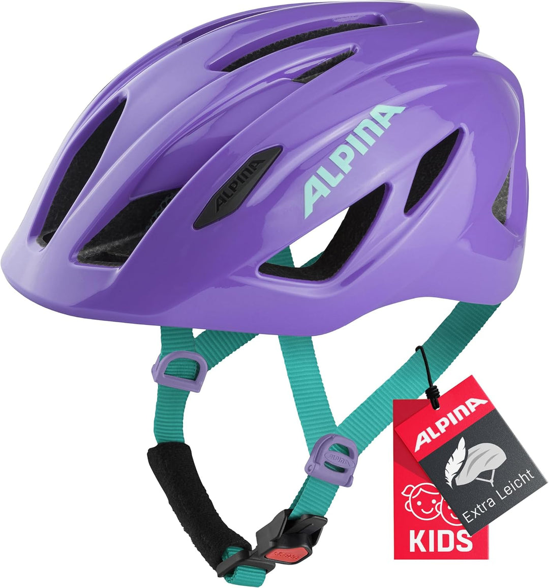 ALPINA PICO - Leichter, Optimal Klimatisierter & Bruchfester Fahrradhelm Mit Fliegennetz Für Kinder