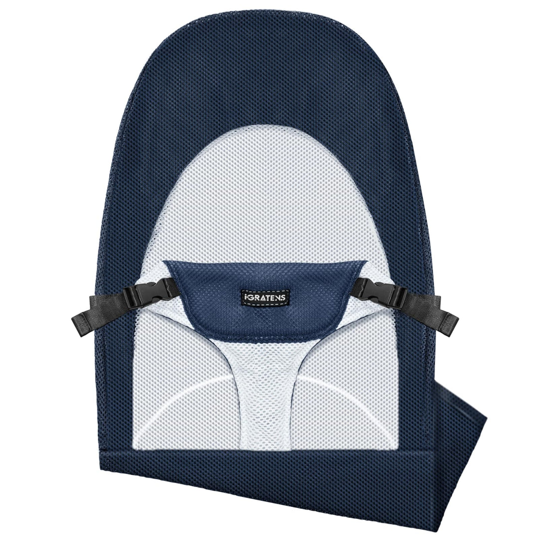 Stoffsitz für Babywippe – Bezug für Babywippe Balance Soft & Bliss, belüftetes Netzgewebe, hautfreun