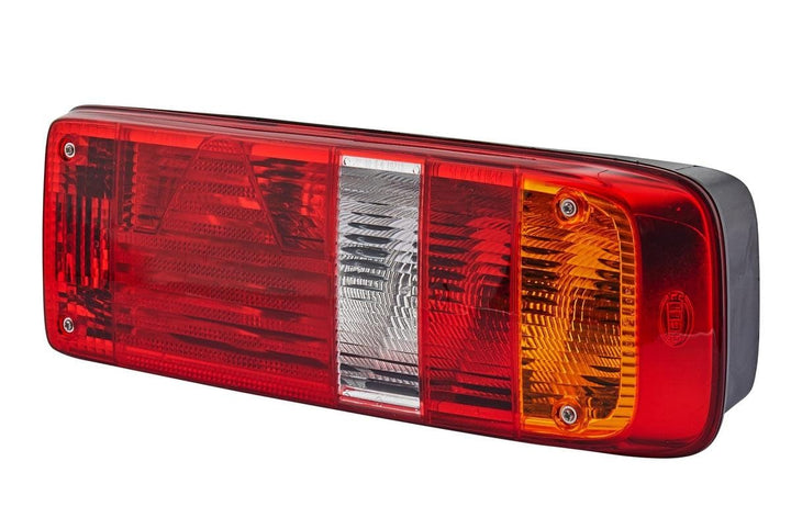 HELLA - Heckleuchte - EasyConn I - Glühlampe - 24V - Anbau/geschraubt - Lichtscheibenfarbe: mehrfarb