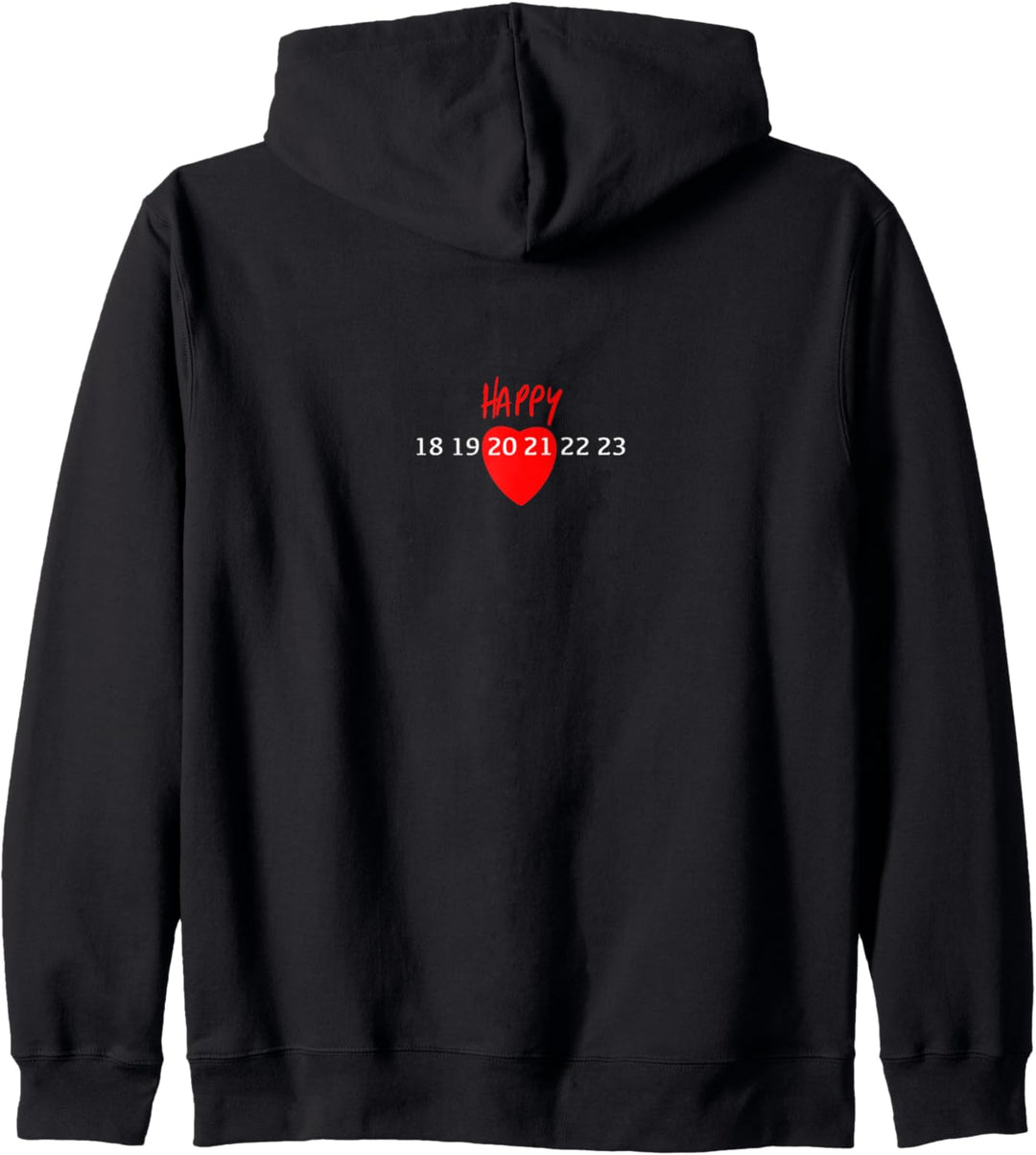 2020 2021 Silvester Shirt happy Geschenk neues Jahr Neujahr Kapuzenjacke