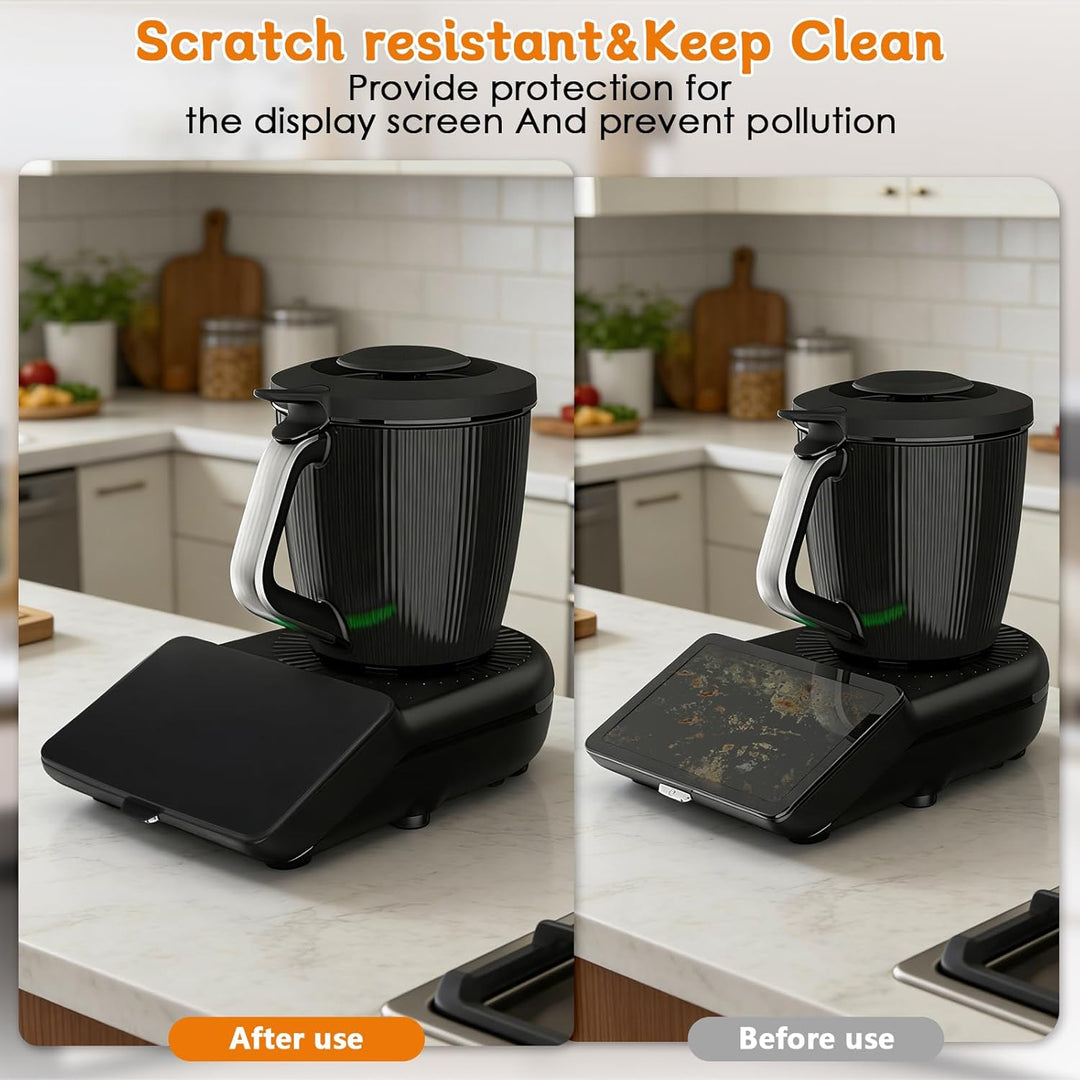 Displayschutz für Thermomix TM7 Vorwerk, Silikon-abdeckung & Touchscreenschutz, Zubehör Gadget für V