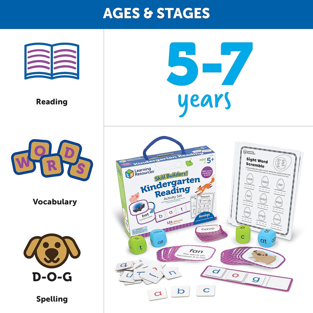 Learning Resources Skill Builders! Kindergarten Lesen