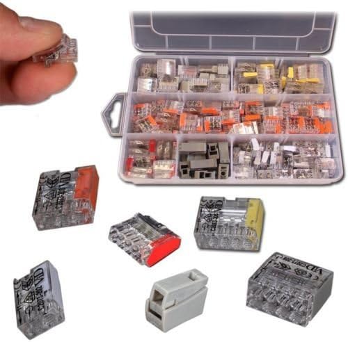ViD Steckklemmen-Sortiment 200 teilig der 2073 Serie 0,5-2,5 mm² VDE und ENEC10 Steckklemmen-Set 200
