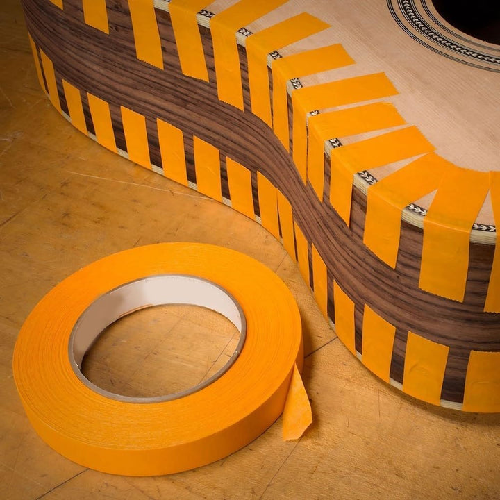 Easy Application Guitar Fretboard Masking Tape No Residual Glue, 3 Sizes