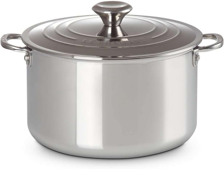 Le Creuset Suppentopf aus 3-ply PLUS Edelstahl 24 cm, 96604824000000, 24 cm