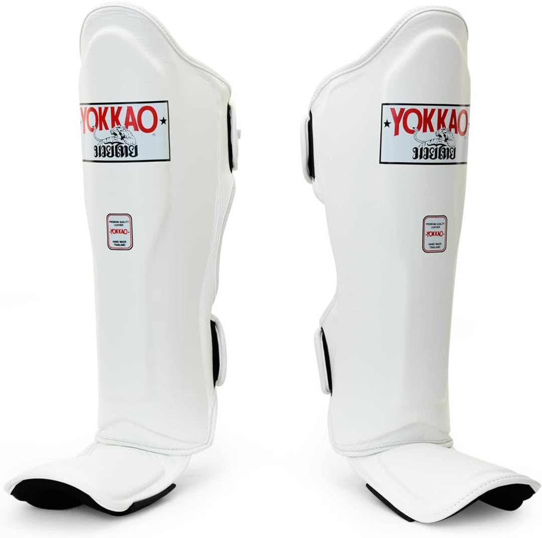 Yokkao Muay Thai Boxing Shin Guards L Matrix Shinguards Mango, L Matrix Shinguards Mango