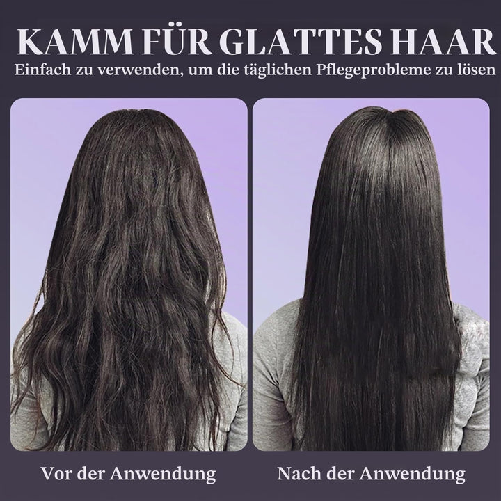 Stylingbürste Für Kurze Haare, Stylingbürste für Kurze Haare, Haarbürste Elektrisch Go Brush Pro Glä