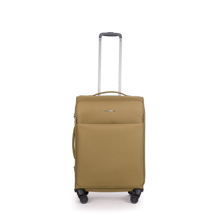Stratic Light + Koffer Weichschale Reisekoffer Trolley Rollkoffer mittelgross, TSA Kofferschloss, 4
