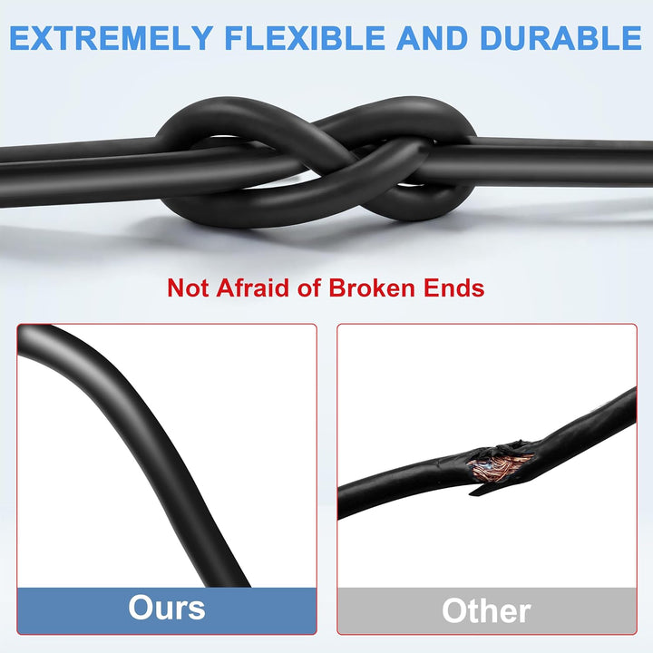 7-adriges Kabel 5M 12V 24V für Anhänger 5m Abschleppseil, 7 * 0.5mm² 5Meter flexibles Verlängerungsk
