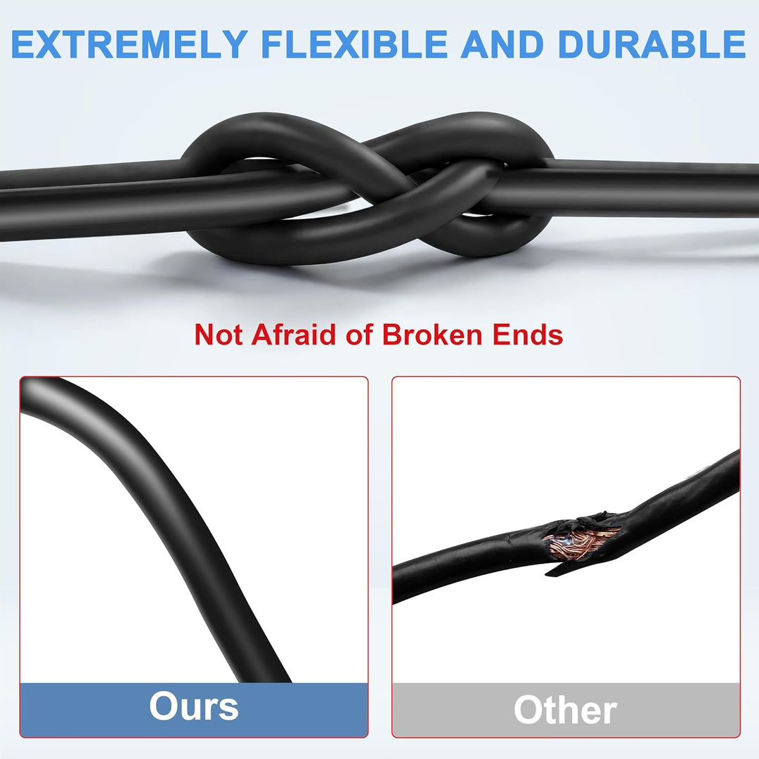 7-adriges Kabel 10M 12V 24V für Anhänger 10m Abschleppseil, 7 * 0.5mm² 10Meter flexibles Verlängerun
